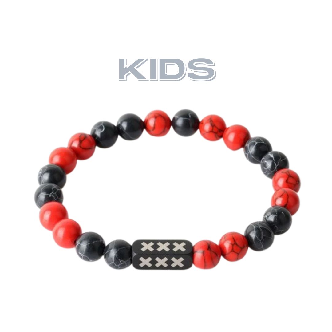 Amsterdam XXX - Zwart Rood KIDS