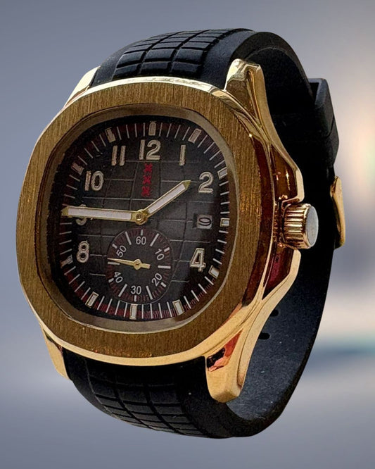 Mokumklokkie Goud/Zwart