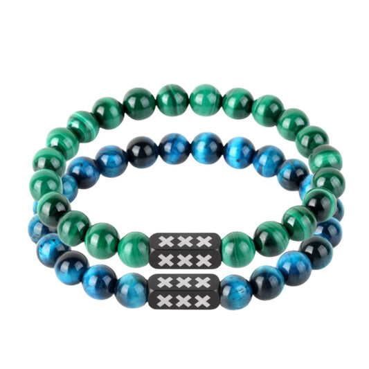 Set XXX - Malachiet / Tiger Eye Blue
