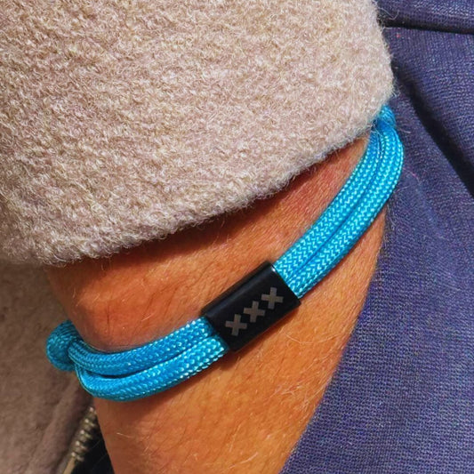 Amsterdam XXX -  Sky Blue Flat Rope