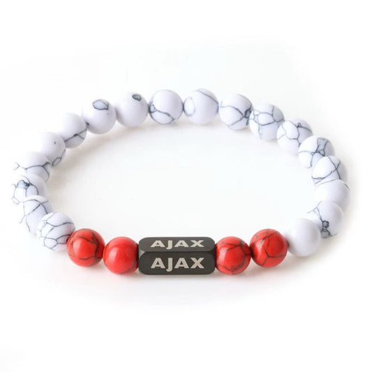 Ajax Champions Armband - Wit Rood